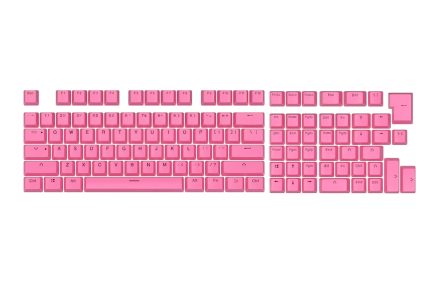 Keycaps - set ružový PBT