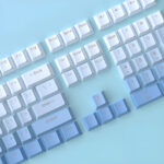 Keycaps - set gradient modrý
