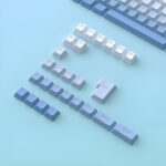 Keycaps - set gradient modrý